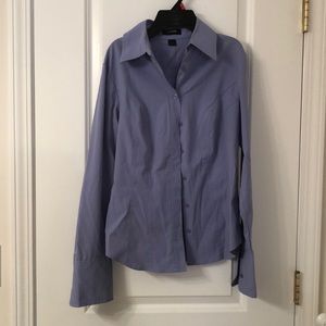 Express Stretch Lavender button down